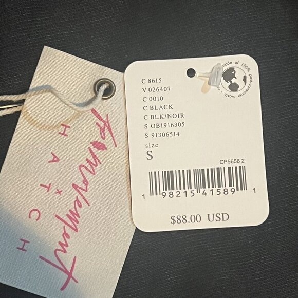 NWT Free People Movement x Hatch Intercept Pullover Small Black Top Sweatshirt - Picture 10 of 13